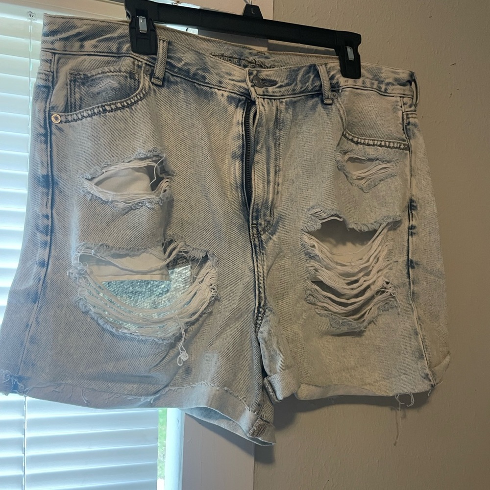 American Eagle ultra distressed shorts